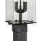 Z-Lite Sana 2 Light Outdoor Post Mounted Fixture, Black And Seedy 592PHMS-536P-BK - alternate 4